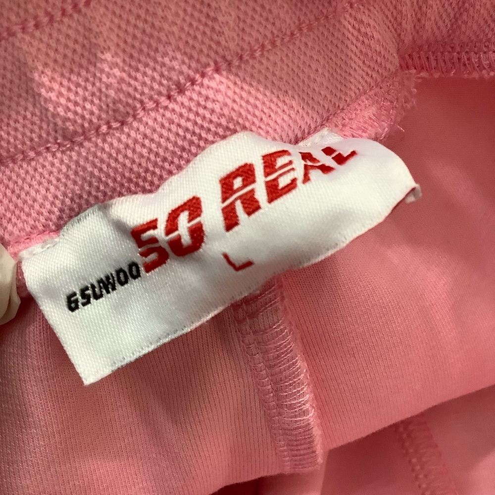 GSuwoo So Real Pink Jogger Pants Woo 22-23 Heavy Weight - Picture 8 of 10